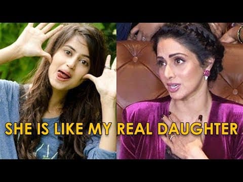 Sridevi REEL Daughter Sajal Ali From Pakistan | Indian Film History