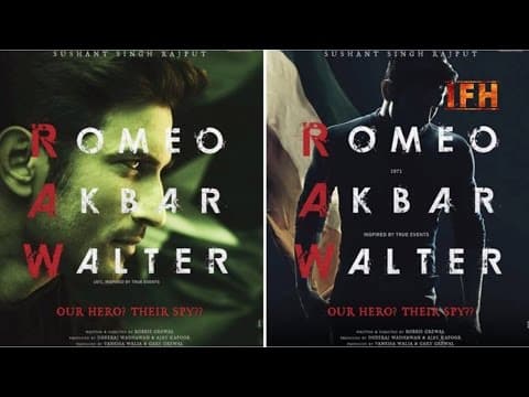 Romeo Akbar Walter | OFFICIAL TRAILER | Sushant Singh Rajput | IFH