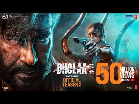 Makers Have Released The Second Teaser Of Ajay Devgn Starrer 'Bholaa'.