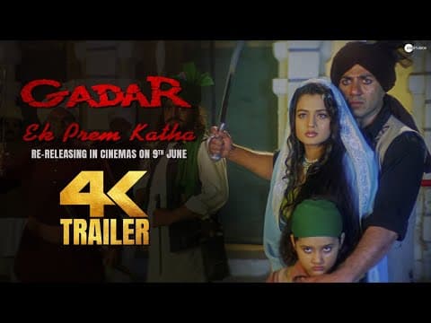 Gadar 2: Sunny Deol Will Create 'Gadar' Again By Uprooting The Handpump, The New Trailer Will Give Goosebumps.