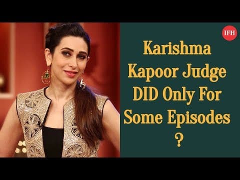 Karishma Kapoor Judge DID Only For Some Episodes ? | Indian Film History