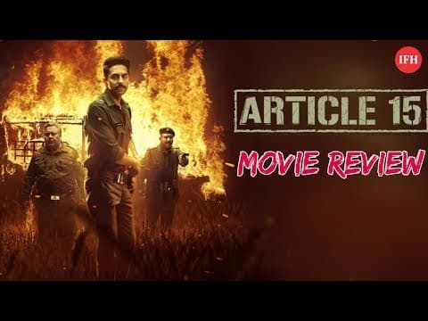 Article 15 Movie Review