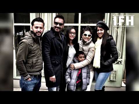 Watch ! Ajay Devgan Enjoy With His Family | Indian Film History