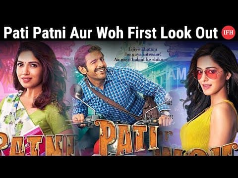 Kartik Aaryan's Pati Patni Aur Woh First Look Out