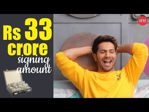Varun Dhawan Becomes Youngest Highest Paid Actor