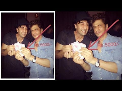 SRK Gives Ranbir Kapoor 5000 Rs Cash | Jab Harry Met Sejal |IFH