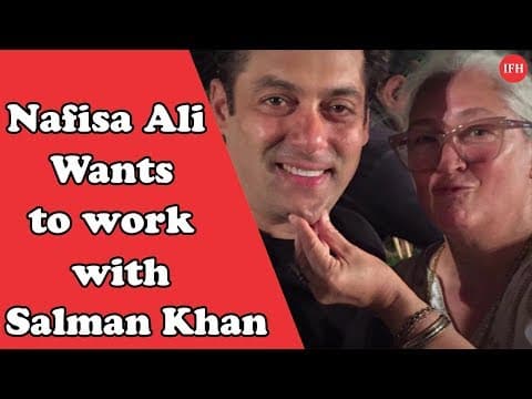 Nafisa Ali Wants To Work With Salman Khan | Indian Film History