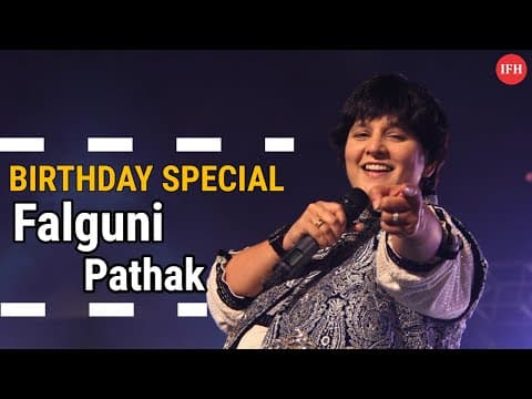 BIRTHDAY SPECIAL | Falguni Pathak's Attractive Looks | IFH
