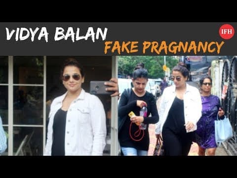 Vidya Balan Fake Pragnancy News Viral | Indian Film History
