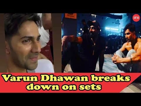 Varun Dhawan Is Unconscious On Set Of 'Street Dancer 3D'