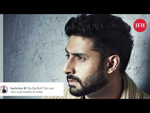Abhishek Bachchan Shares The Big Bull First Poster
