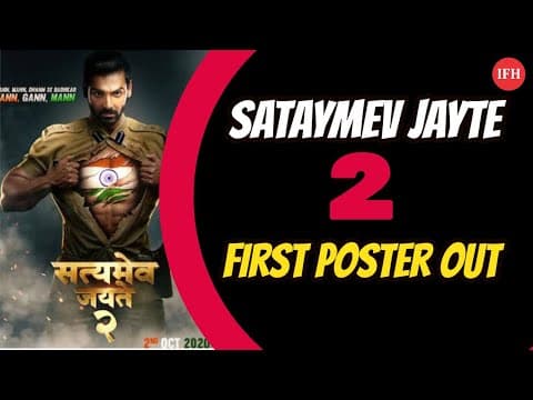 John Abraham's sataymev jayte 2 First Poster Out