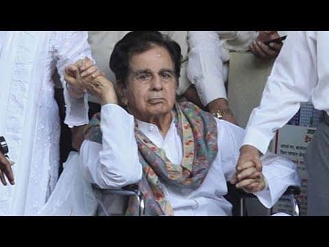 Dilip Kumar Admitted To Lilavati Hospital In Mumbai | Indian Film History