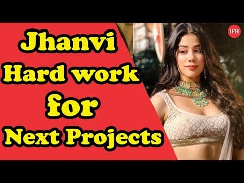 Jhanvi Kapoor Hard Work For Next Projects | Rooh Afza | Takht