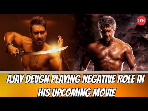Ajay Devgn Playing Negative Role In His Upcoming Movie