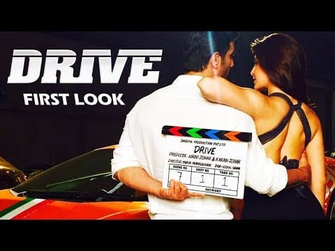 DRIVE First Look | Sushant Singh Rajput |Jacqueline Fernandez | IFH