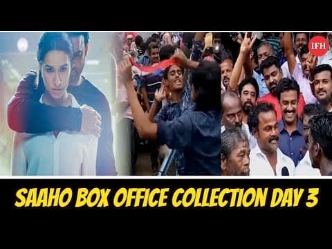 Saaho Box Office Collection On Opening Weekend
