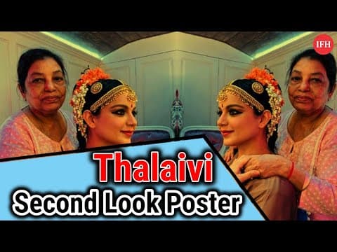 Kangana Shares Thalaivi's Second Look Poster | IFH