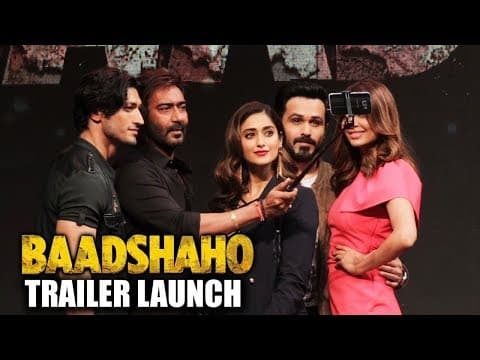 Baadshaho Official Trailer Launch Party | Ajay Devgn |Emraan Hashmi | IFH