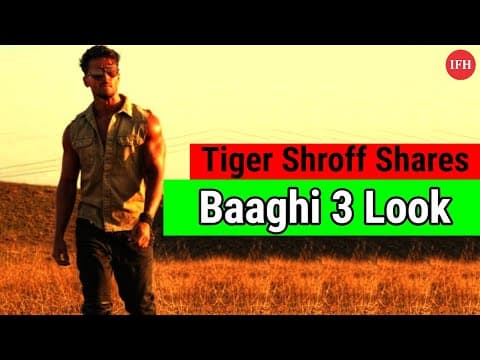 Tiger Shroff Shares Baaghi 3 Look On Instagram