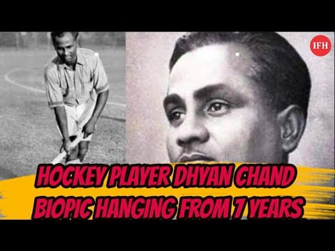 Hockey Player Dhyan Chand Biopic Hanging From 7 Years