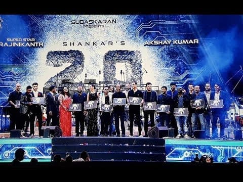 Robo 2 0 Audio Launch | Rajinikanth | Akshay Kumar