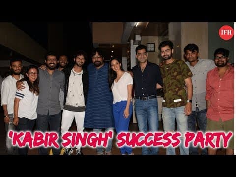 'kabir Singh' Success Party