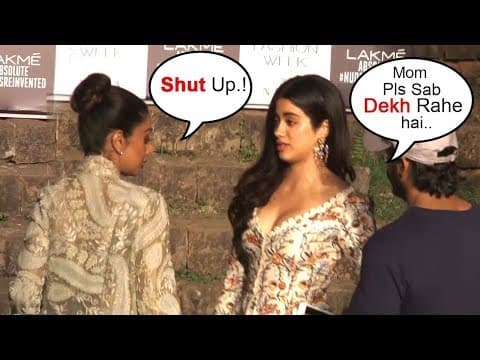 Why Sridevi SHOUTS At Daughter Jhanvi Kapoor | Indian Film History