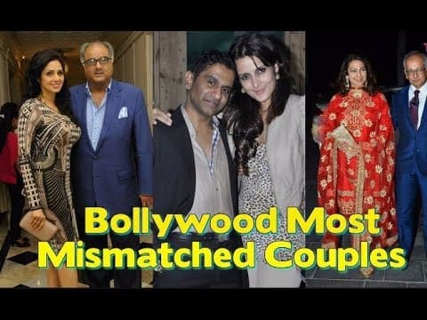 Most Mismatched Jodis Of Bollywood ! | Indian Film History