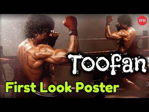 Farhan Akhtar Toofan's First Look Poster Release | IFH