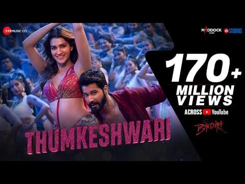 Varun Dhawan Kriti Sanon Starrer Bhediya's First Song 'Thumkeshwari' Out!