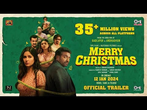 'Merry Christmas' Trailer OUT Katrina Kaif, Vijay Sethupathi Thriller Hits Theaters Jan 12, 2024