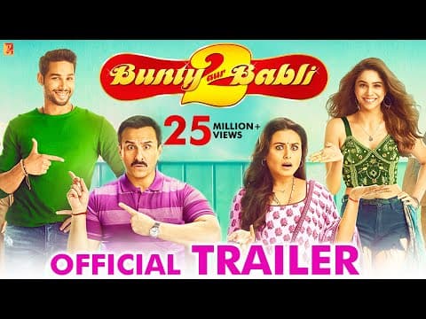 Saif Ali Khan And Rani Mukerji Are Back In Bunty Aur Babli 2, Trailer Out!