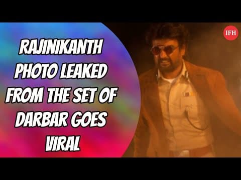 Rajinikanth Photo Leaked From The Set Of Darbar Goes Viral