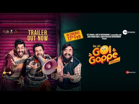 The Binnu Dhillon, Rajat Bedi, And BN Sharma Starrer ‘Gol Gappe’ Trailer Out!