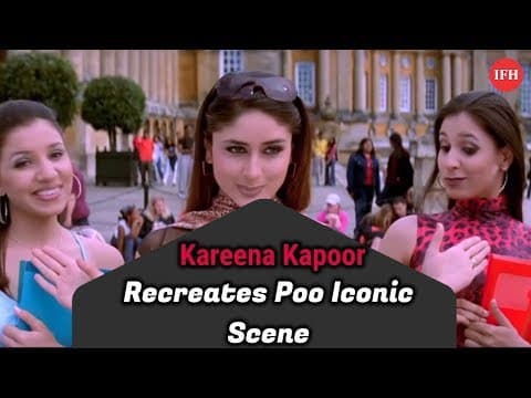 Kareena Kapoor Recreates Poo Iconic Scene | Video Goes Viral