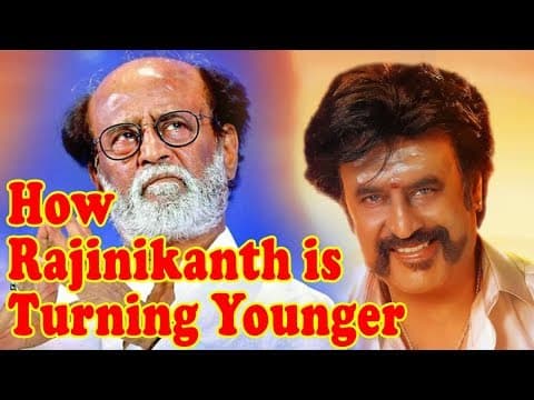 How Rajinikanth Is Turning Younger Only | Indian Film History