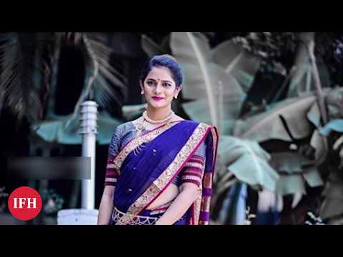 Bhagyashree Mote's Adorable Look In Multicolour Saree | Marathi Actor