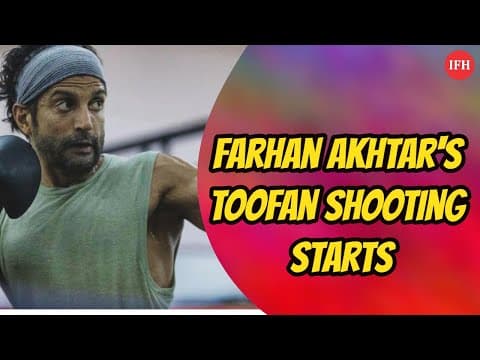 Farhan Akhtar's Toofan Shooting Starts | Indian Film History