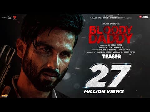 Shahid Kapoor's 'Bloody Daddy' To Release On OTT Platform On June 9.