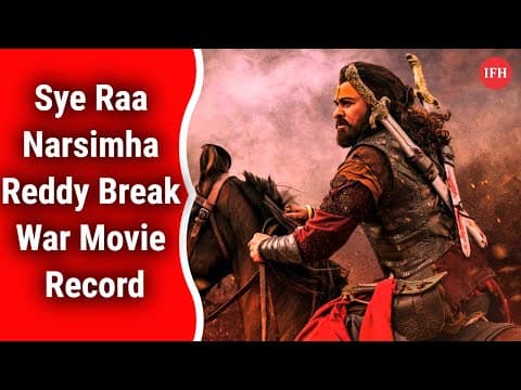 Sye Raa Narsimha Reddy Break War Movie Record