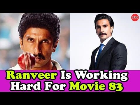 Ranveer Singh Is Working Hard For Movie 83 | Indian Film History
