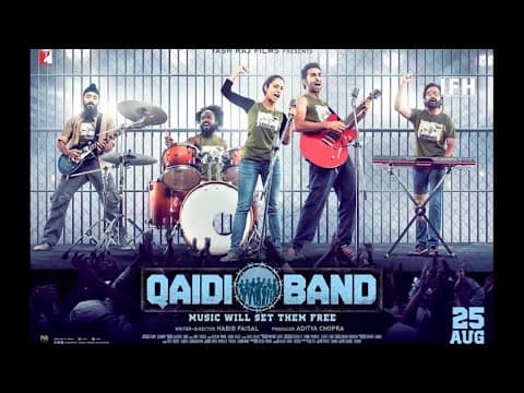 Qaidi Band: New Poster Of Aadar Jain And Anya Singh | IFH