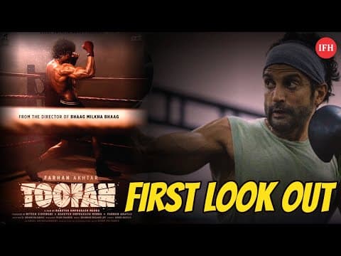 Farhan Akhtar Movie Toofan's First Look Out