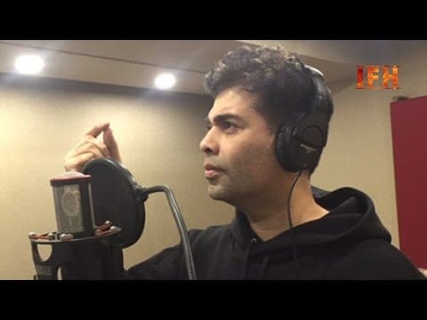 Karan Johar Sing A Song First Time