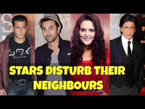 Bollywood Stars Who Disturbed Their Neighbours | Indian Film History