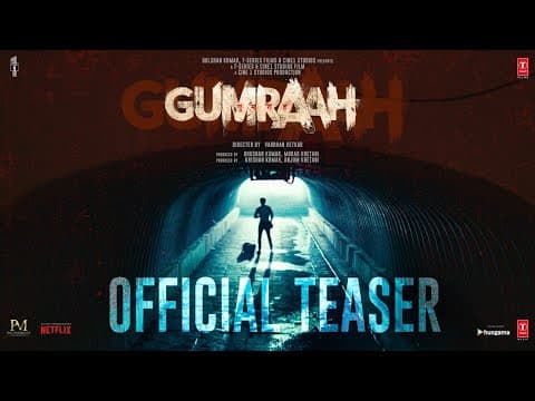 Teaser Of Aditya Roy Kapur And Mrunal Thakur's 'Gumraah' Released!