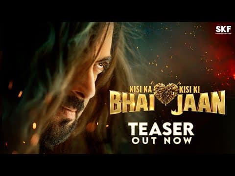 Salman Khan's Much-Awaited Film 'Kisi Ka Bhai Kisi Ki Jaan' Teaser Released.