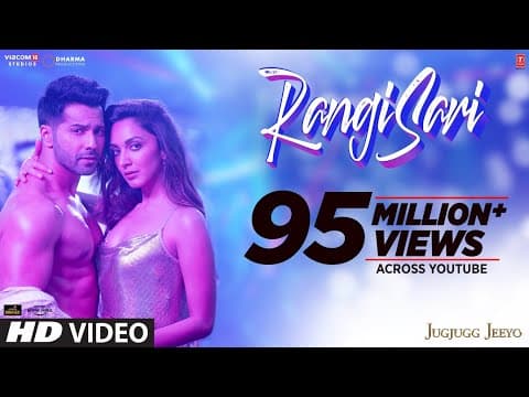 Varun Dhawan, Kiara Advani Set The Screen On Fire With Their Chemistry In Rangi Sari From Jug Jugg Jeeyo