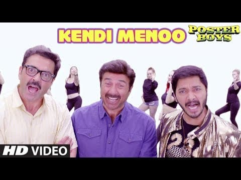 Kendi Menoo Song Out | Poster Boys | Sunny & Bobby Deol, Shreyas Talpade | IFH